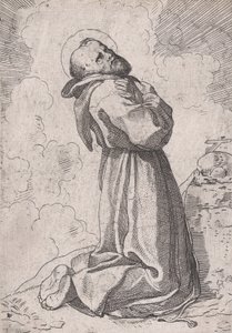 St. Franziskus, ca. 1612-13 von Willem Pietersz. Buytewech