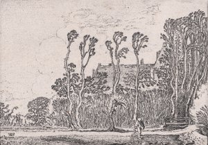 Der Sämann, aus Verscheyden Landtschapjes Verschiedene kleine Landschaften, Platte 5