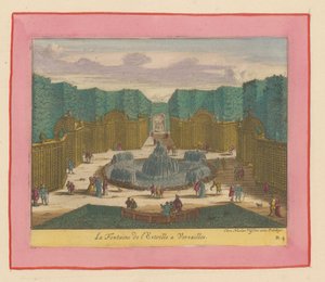 Brunnen im Sternenwald in den Gärten von Versailles von Willem Swidde