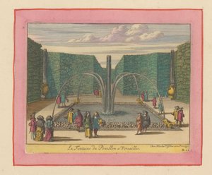 Brunnen von Pouillon in den Gärten von Versailles von Willem Swidde