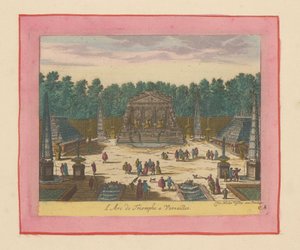 Triumphbogen in den Gärten von Versailles von Willem Swidde