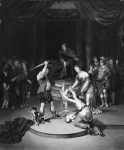 Das Urteil Salomos von Willem Van Mieris