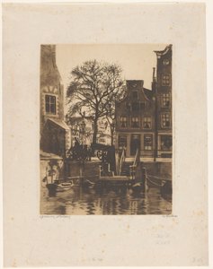 Überführung bei der Montelbaanstoren in Amsterdam