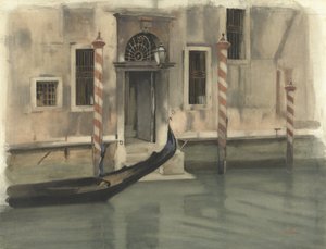 Kanal in Venedig von Willem Arnoldus Witsen