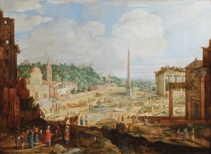Rom, die Piazza del Popolo