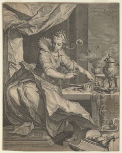 Allegorie von Reichtum und Luxus von Willem van Swanenburgh