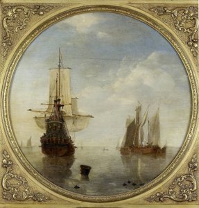 Schiffe vor Anker von Willem van de Velde (II)