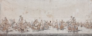 Schlacht von Fehmarn von Willem van de Velde