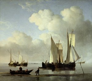Unbekanntes Bild von Willem van de Velde