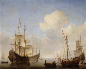 Das niederländische Geschwader an der westafrikanischen Küste, 1660er Jahre