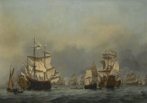Die Vier-Tage-Schlacht, ca. 1670