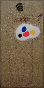 Der Maler mit Punkten