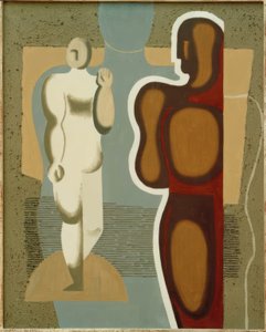 Figurenbild von Willi Baumeister