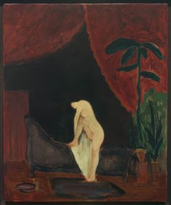 Nach dem Bad von Willi Baumeister