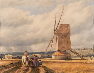 Die alte Mühle von William (1789 1862) Turner