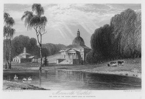Mereworth Castle, der Sitz von Lord Le Despencer