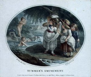 Sommervergnügen, graviert und veröffentlicht von Thomas Gaugain von William (after) Hamilton