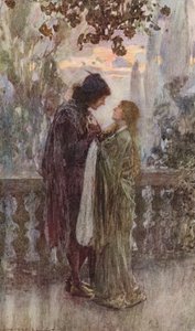 Romeo und Julia von Shakespeare: Akt III, Szene V von William (after) Hatherell