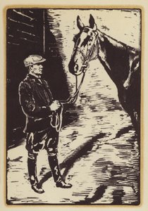 Illustration für Memoirs of a Fox-Hunting Man von Siegfried Sassoon von William (after) Nicholson