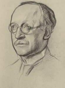 Sir Edwin Lutyens, RA (Lithografie) von William (after) Rothenstein