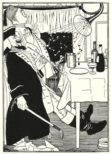 Illustration für die Abenteuer des Baron Münchhausen von William (after) Strang