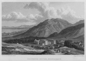 Holyrood House, Edinburgh von William (after) Westall