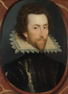 Porträt von Grey Brydges, Fünfter Baron Chandos von Sudeley, ca. 1615 von William (attr. to) Larkin