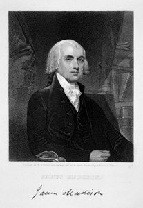 James Madison, 4. Präsident der Vereinigten Staaten von Amerika von William A Wilmer