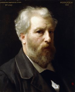 Selbstporträt, 1886 von William Adolphe Bouguereau