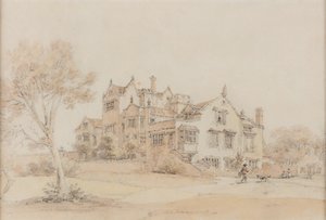 Ein altes Haus, Datum unbekannt von William Alexander