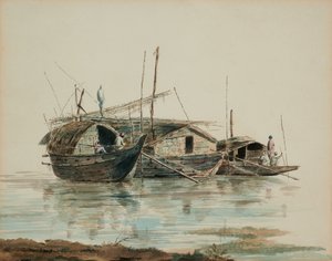 Orientalische Hausboote