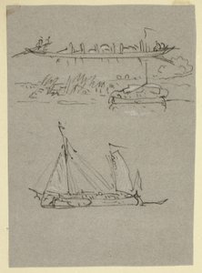 Flussszenen von William Alfred Delamotte