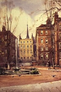 Fountain Court, Temple