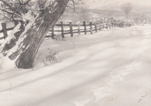 Pfad im Schnee von William B. Post