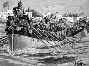 Abzug der britischen Truppen aus Alexandria