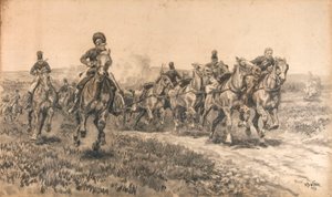 Norman Ramsay bei Fuentes de Oñoro von William Barnes Wollen