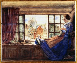 Hexham Marktplatz von William Bell Scott