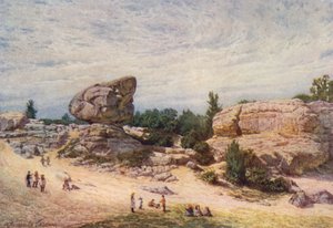 Der Toad Rock, Rusthall Common, Tunbridge Wells von William Biscombe Gardner