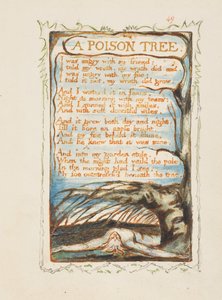 Ein Giftbaum. Lieder der Unschuld und der Erfahrung, ca. 1825