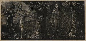 Colinet von zwei Jungen verspottet, aus Die Hirtengedichte von Virgil