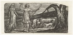 Colinet reist in trauriger Stimmung ab von William Blake