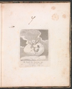 Für Kinder. Die Tore des Paradieses, Tafel 8, Endlich bricht er die Schale auf von William Blake