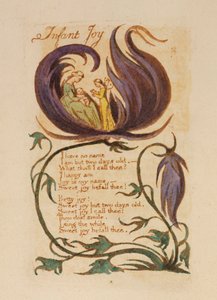 Infant Joy, aus "Songs of Innocence", 1789 von William Blake