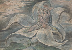 Jerusalem, Platte 28 Probedruck von William Blake