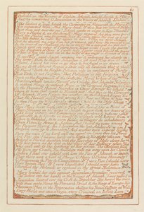 Jerusalem, Platte 61 von William Blake