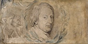 John Dryden, um 1800 von William Blake
