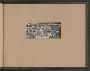 Menalcas beobachtet tanzende Frauen von William Blake