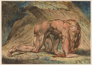 Nebukadnezar, 1795 von William Blake
