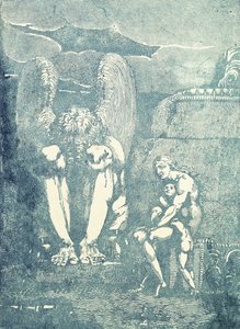 Auf Albions Engel, Mitte der 1790er von William Blake