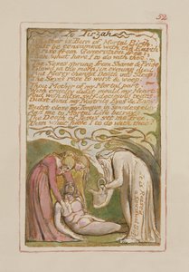 An Tirzah: Platte 52 aus Songs of Innocence and of Experience (Kopie AA) ca. 1815-26 von William Blake